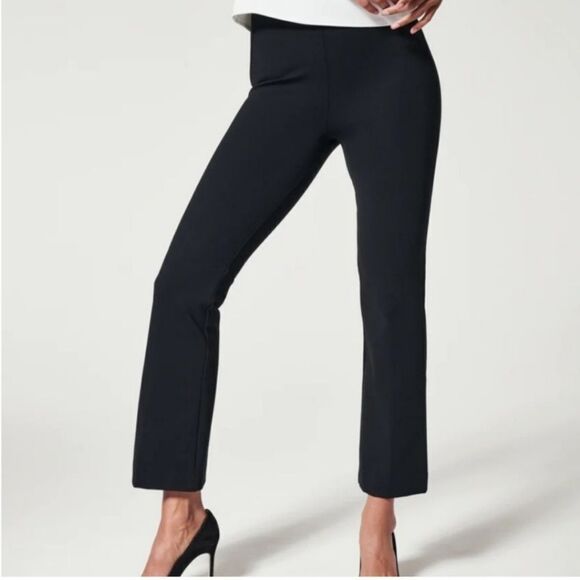 Spanx Polished Slim-Fit Pants in Black XS. NWT - Picture 5 of 6